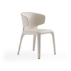 Manhattan Comfort Conrad Leather Dining Chair in Cream (Set of 2) DC031-CR